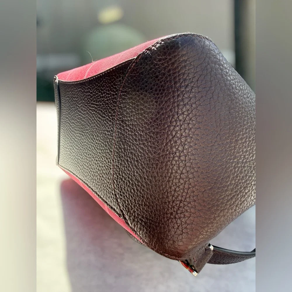 Kate Spade Leila Plaid Medium Flap Backpack - Picture 6 of 10